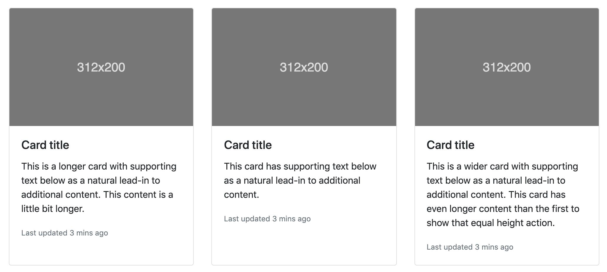 Bootstrap Cards