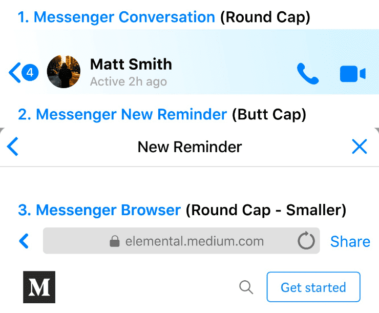 Messenger Back Button Inconsistencies
